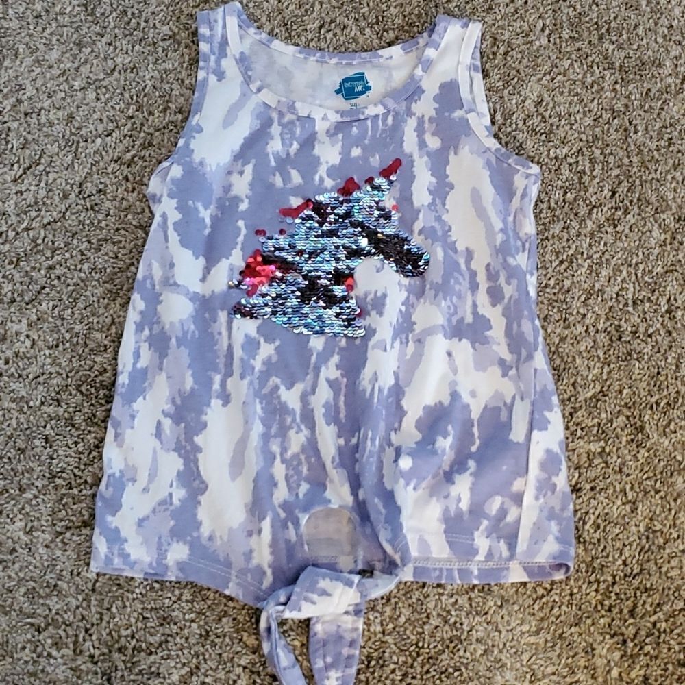 Adorable little girls tank top